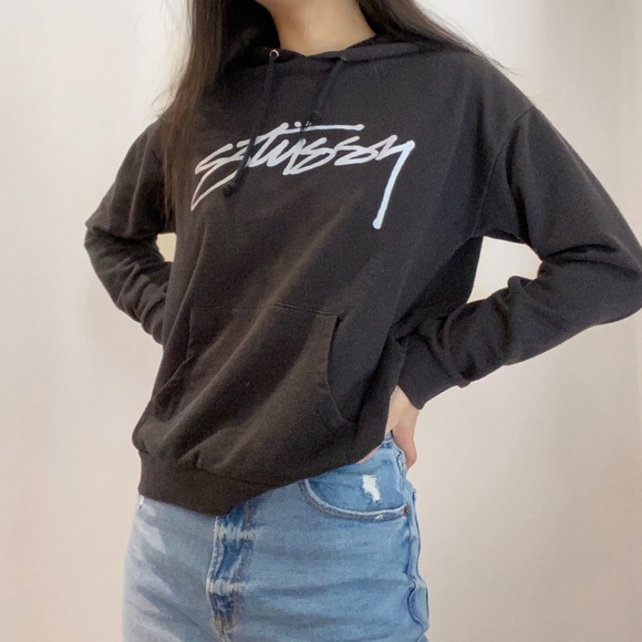 Black stussy sweater - Picture 4 of 4